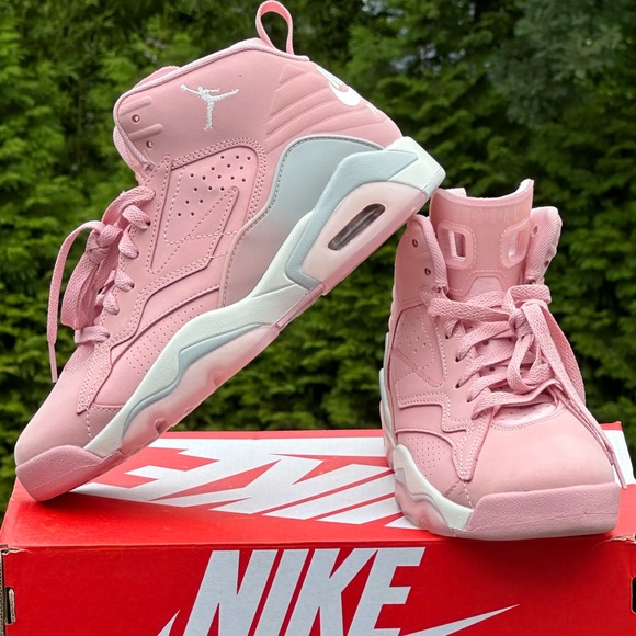 Nike Shoes - NEW Nike Jordan MVP Pink Mid Casual Sneaker - Womens 8.5 | Mens 7, Fits Youth 7